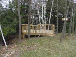 Robin 30 Lake Redstone Deck